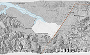 Gray 3D Map of Frontera Comalapa