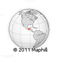 Outline Map of Lago P. Netzahualcoyotl