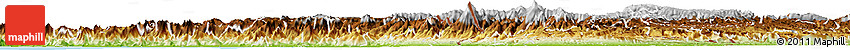 Physical Horizon Map of Lago