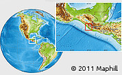 Physical Location Map of Metapa