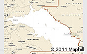 Classic Style Simple Map of Ocosingo
