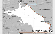 Gray Simple Map of Ocosingo