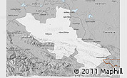 Gray 3D Map of Palenque