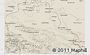 Shaded Relief 3D Map of Palenque