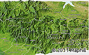 Satellite 3D Map of Siltepec