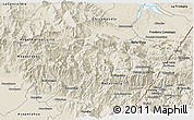 Shaded Relief 3D Map of Siltepec