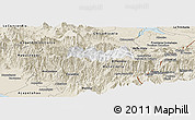 Classic Style Panoramic Map of Siltepec