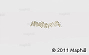 Shaded Relief Panoramic Map of Siltepec, cropped outside