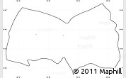 Blank Simple Map of Siltepec, cropped outside, no labels