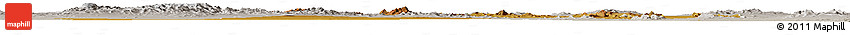 Physical Horizon Map of Ahumada, lighten, semi-desaturated