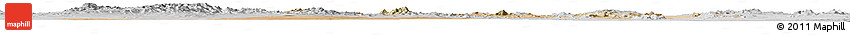 Satellite Horizon Map of Ahumada, lighten, desaturated
