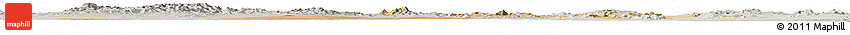 Satellite Horizon Map of Ahumada, lighten, semi-desaturated