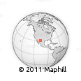 Outline Map of Ahumada
