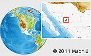 Physical Location Map of Batopilas, highlighted country