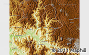 Physical Map of Batopilas