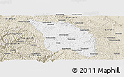 Classic Style Panoramic Map of Bocoyna