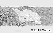 Gray Panoramic Map of Bocoyna