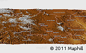 Physical Panoramic Map of Carichi