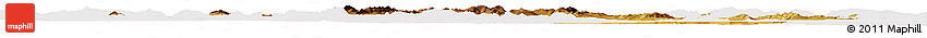 Physical Horizon Map of Coyame, cropped outside