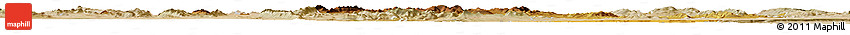 Physical Horizon Map of Coyame, satellite outside