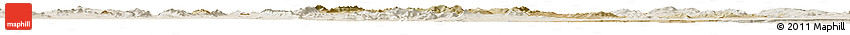 Satellite Horizon Map of Coyame, lighten
