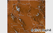 Physical 3D Map of Cuauhtemoc