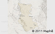 Shaded Relief 3D Map of Cuauhtemoc, lighten