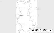 Blank Simple Map of Cuauhtemoc