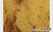 Physical Map of Galeana