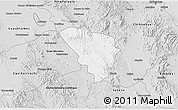 Silver Style 3D Map of Gereral Trias