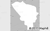 Gray Simple Map of Gereral Trias