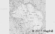 Silver Style Map of Guadalupe y Calvo