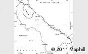 Blank Simple Map of Guadalupe