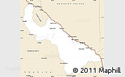 Classic Style Simple Map of Guadalupe