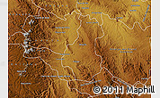 Physical Map of Huejotitan