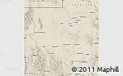 Shaded Relief Map of Janos