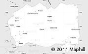 Silver Style Simple Map of Julimes