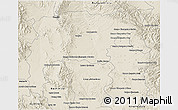 Shaded Relief 3D Map of Namiquipa
