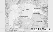 Silver Style 3D Map of Namiquipa