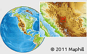 Physical Location Map of Namiquipa