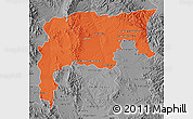 Political Map of Namiquipa, desaturated