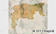 Satellite Map of Namiquipa, lighten