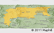 Savanna Style Panoramic Map of Namiquipa