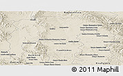 Shaded Relief Panoramic Map of Namiquipa