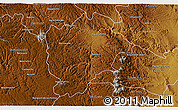 Physical 3D Map of Nonoava