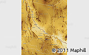 Physical Map of Ojinaga