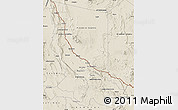 Shaded Relief Map of Ojinaga
