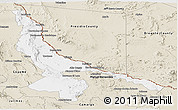 Classic Style Panoramic Map of Ojinaga