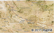 Satellite Panoramic Map of Ojinaga