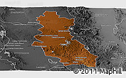 Physical Panoramic Map of Riva Palacio, desaturated